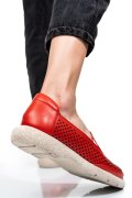 ESPADRILE ROSII PIELE NATURALA 4S7715