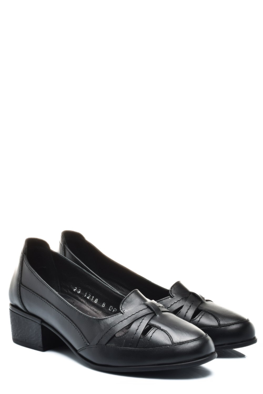 PANTOFI NEGRI PIELE NATURALA 1PC21849