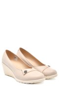 PANTOFI BEJ PIELE NATURALA 1PC11892