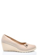 PANTOFI BEJ PIELE NATURALA 1PC11892