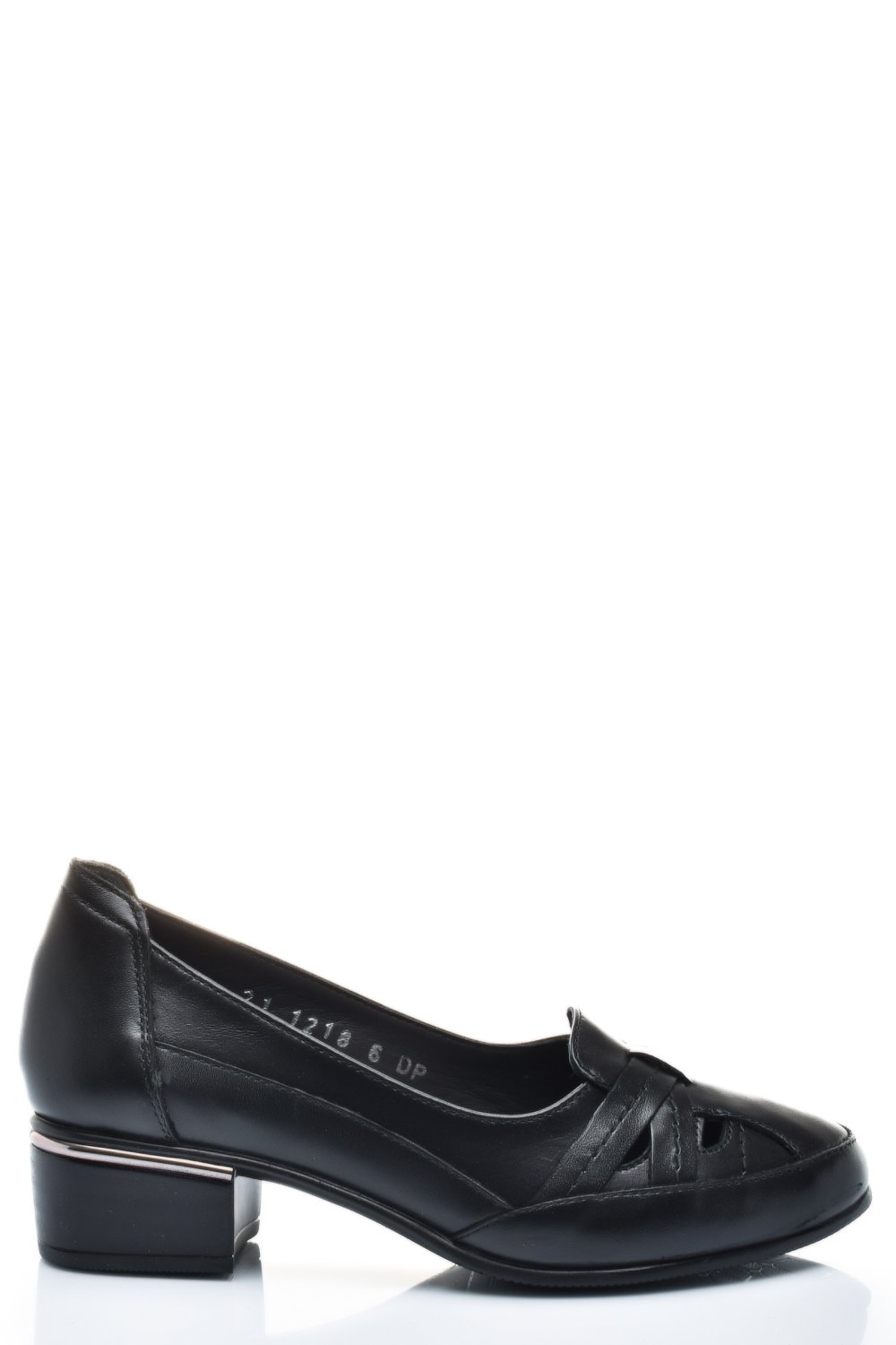 PANTOFI NEGRI PIELE NATURALA 1PC21848