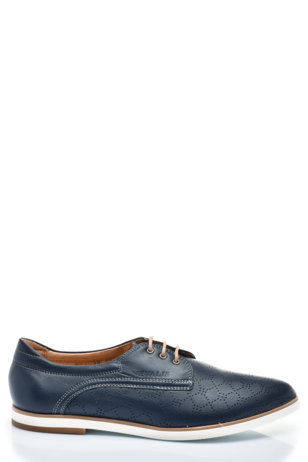 PANTOFI ALBASTRI PIELE NATURALA 9PC01