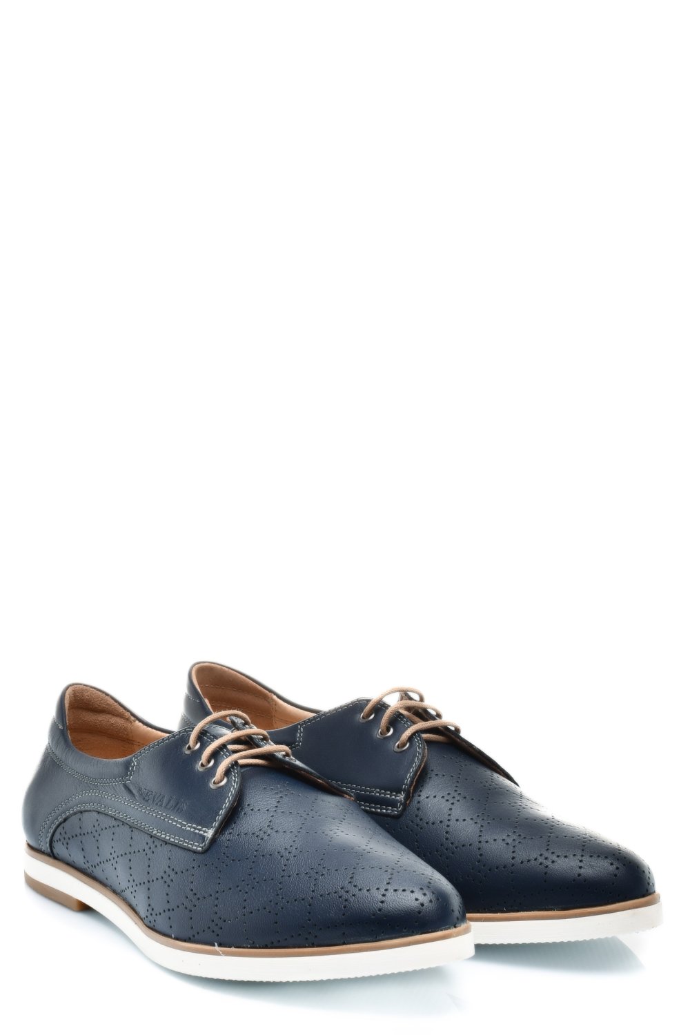PANTOFI ALBASTRI PIELE NATURALA 9PC01