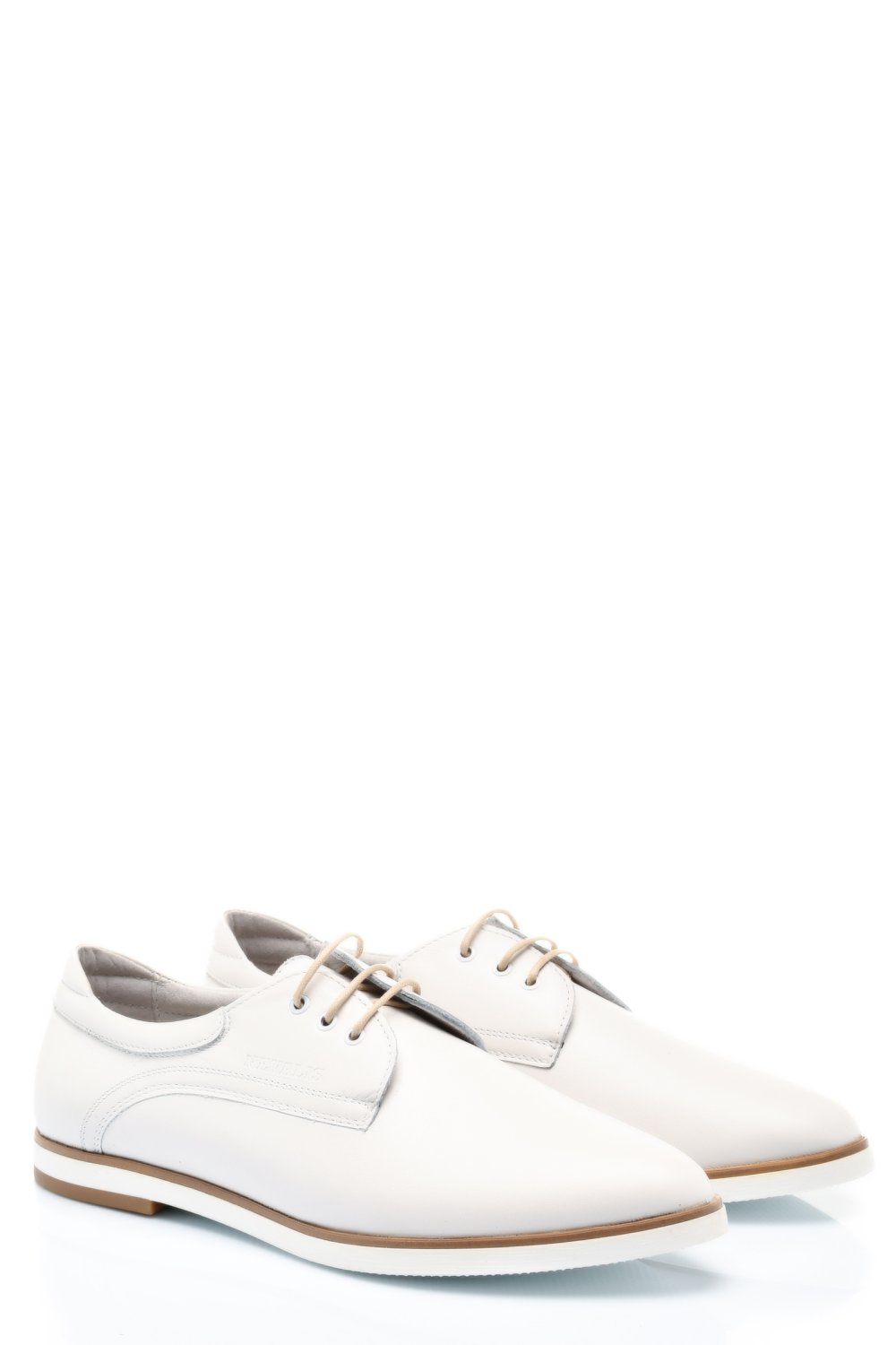 PANTOFI ALBI PIELE NATURALA 9PC01