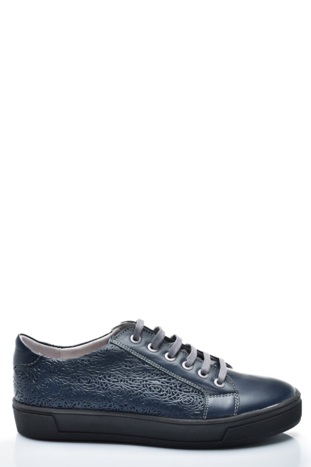 PANTOFI ALBASTRI PIELE NATURALA 9PC02