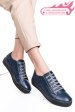 Pantofi albastri piele naturala 9pc02