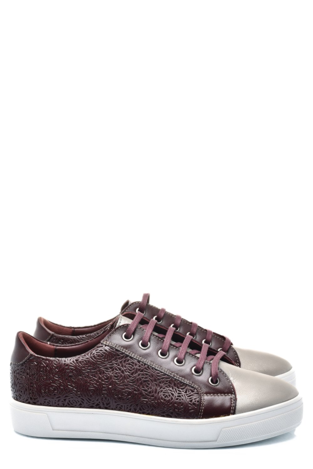 PANTOFI VISINIU GRI PIELE NATURALA 9PC02