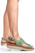SANDALE VERZI PIELE NATURALA 1PC76902