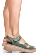 SANDALE VERZI PIELE NATURALA 1PC73768