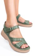 SANDALE VERZI PIELE NATURALA 1PC73768