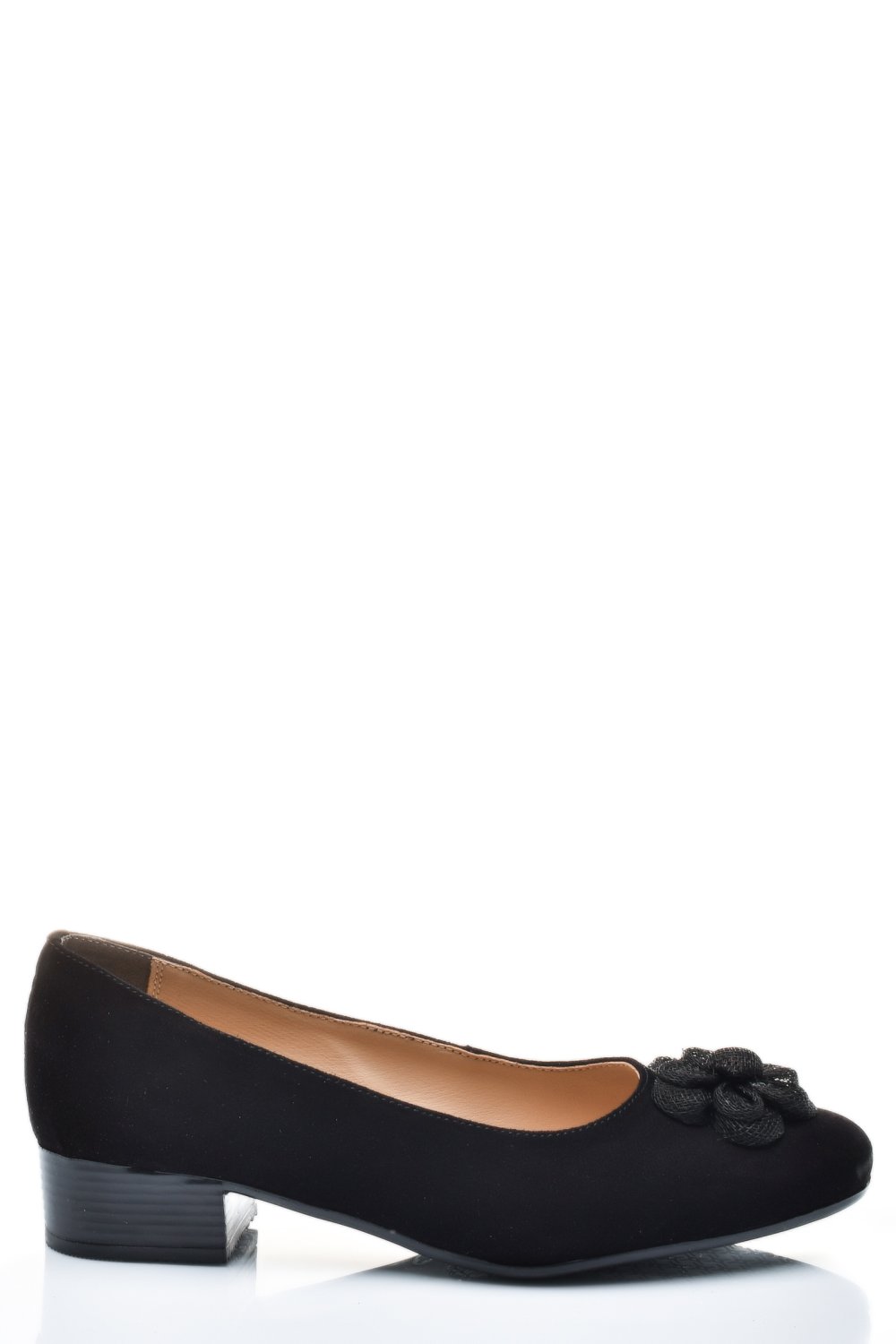 PANTOFI NEGRI PIELE NATURALA INTOARSA 3S7724