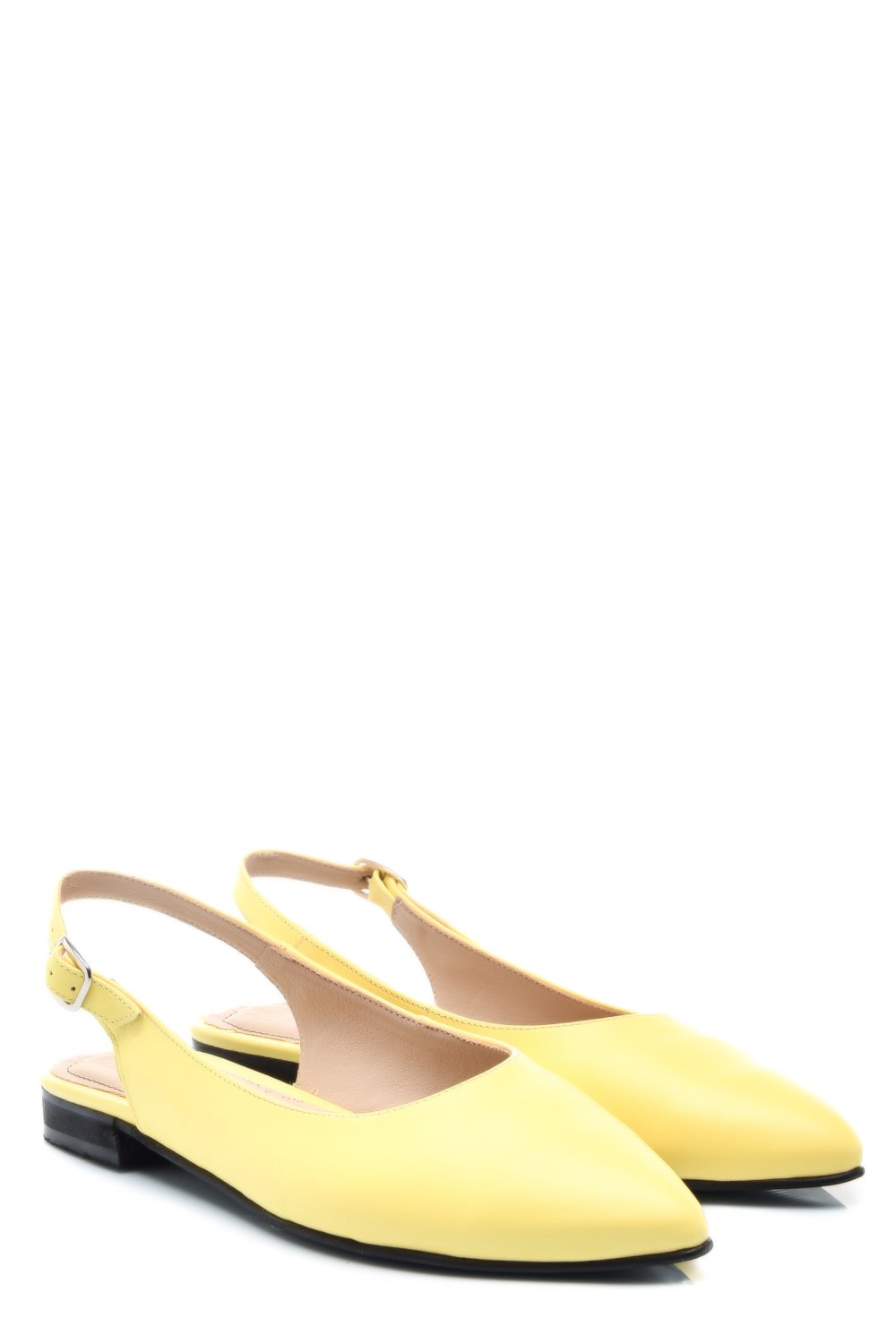 BALERINI GALBENI PIELE NATURALA 3S7711