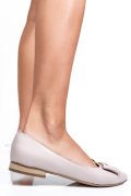 BALERINI BEJ PIELE NATURALA 3S7708