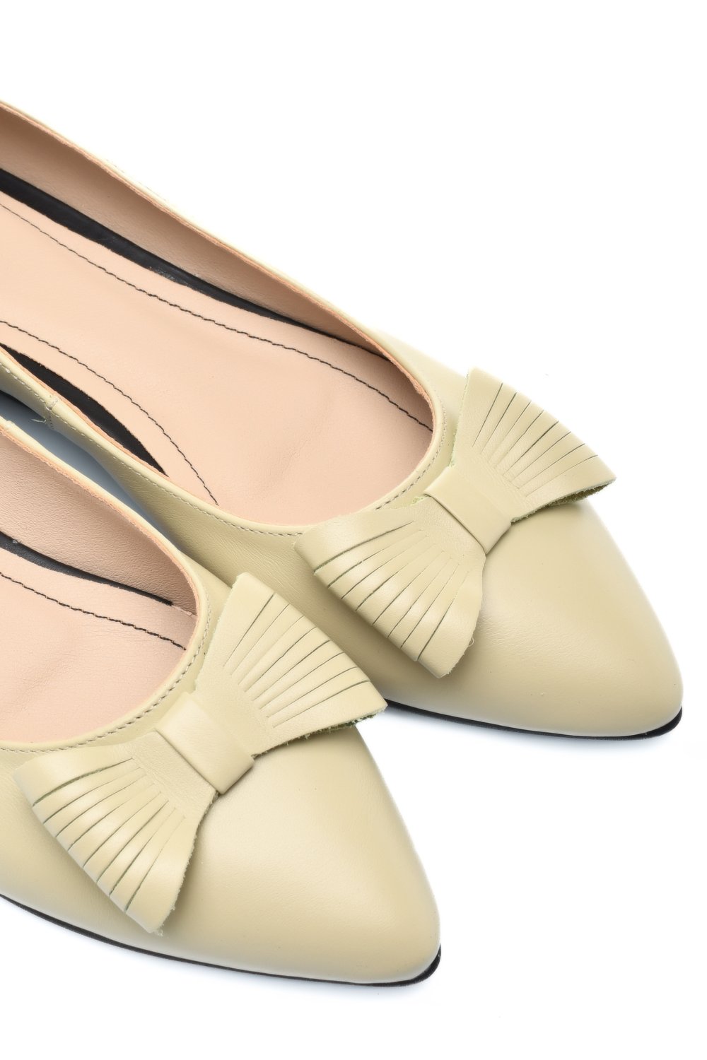 BALERINI OLIVE PIELE NATURALA 3S7708