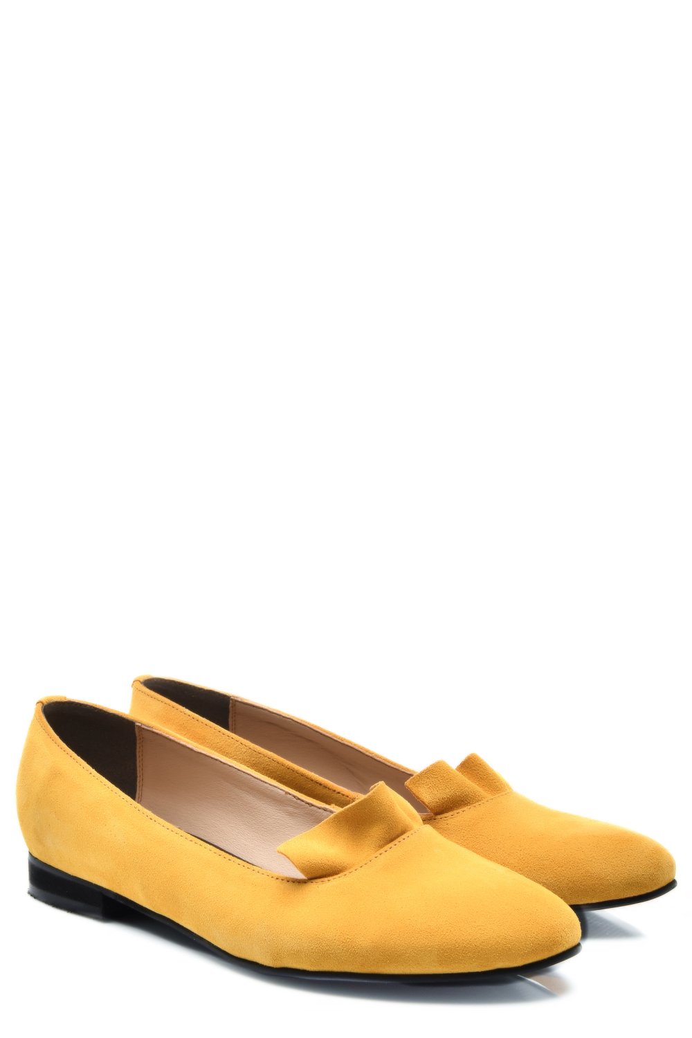 BALERINI GALBENI PIELE NATURALA 3S7704