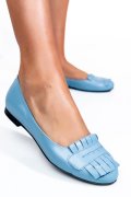 BALERINI ALBASTRI PIELE NATURALA 3S7703