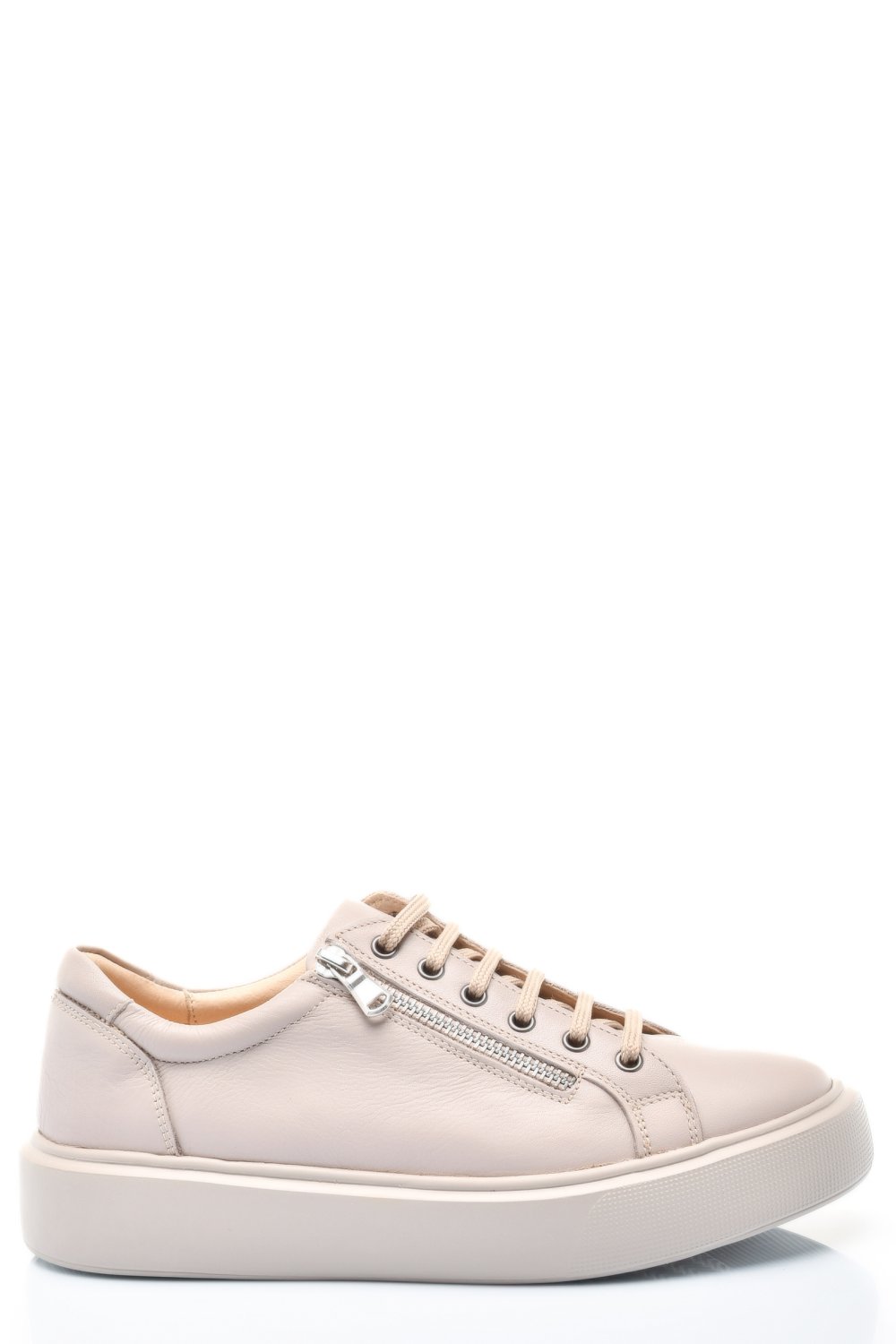 PANTOFI BEJ PIELE NATURALA 2S7741607NP