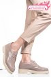 Pantofi taupe piele naturala lacuita 2s7741603npk