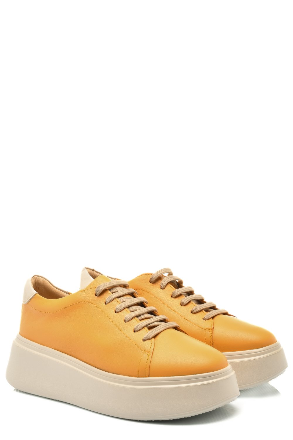 PANTOFI GALBENI PIELE NATURALA 2S7741610NP