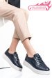 Pantofi sport bleumarin piele naturala 2s7731683np