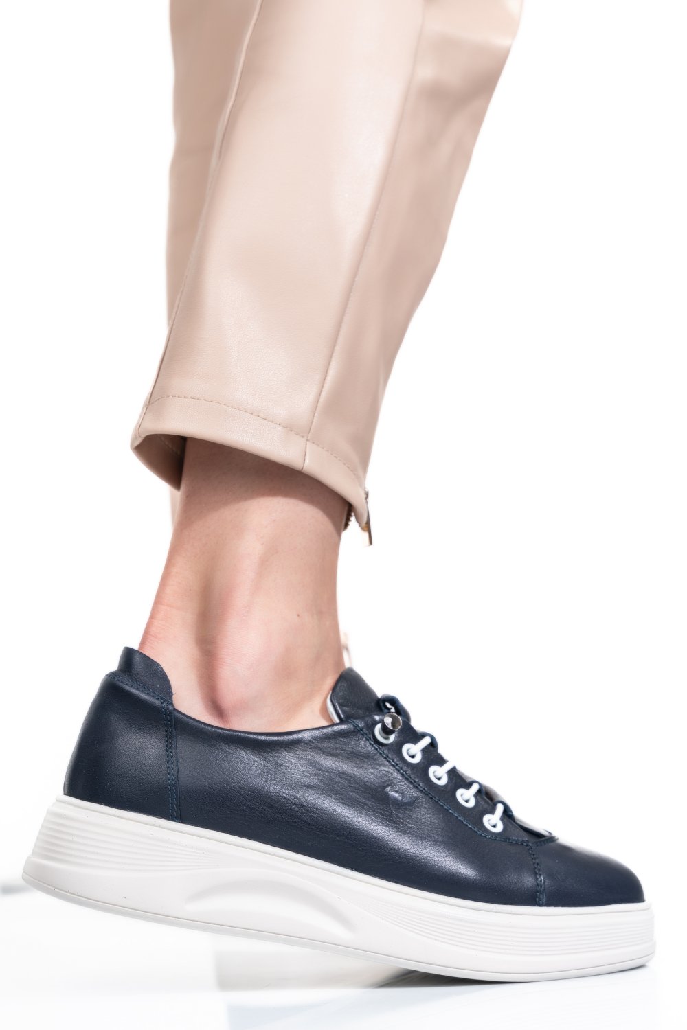 PANTOFI SPORT BLEUMARIN PIELE NATURALA 2S7731683NP