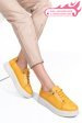 Pantofi sport galbeni piele naturala 2s7731683np