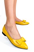 BALERINI GALBENI PIELE NATURALA 3S7708