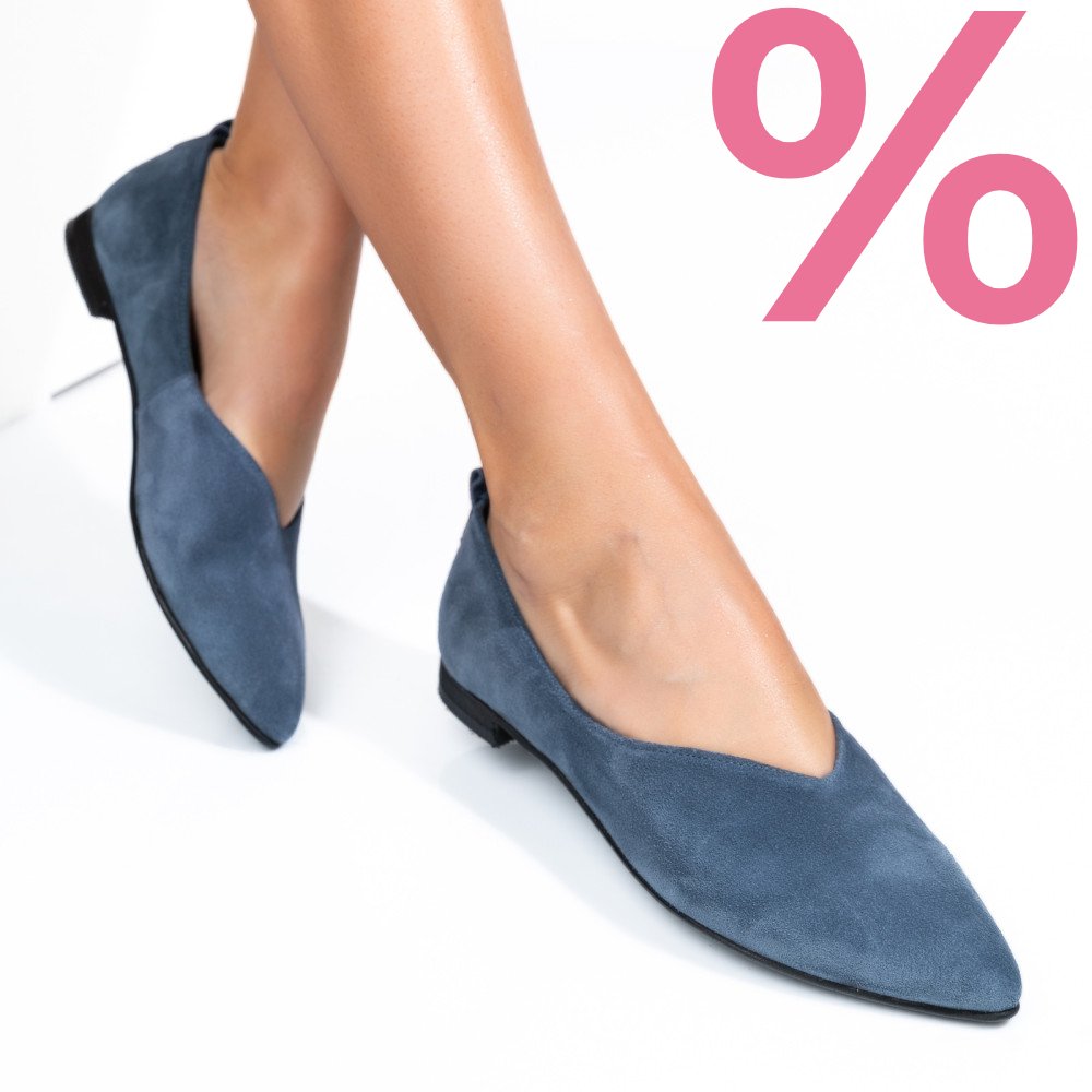 BALERINI BLEUMARIN PIELE NATURALA INTOARSA 3S7733LIB