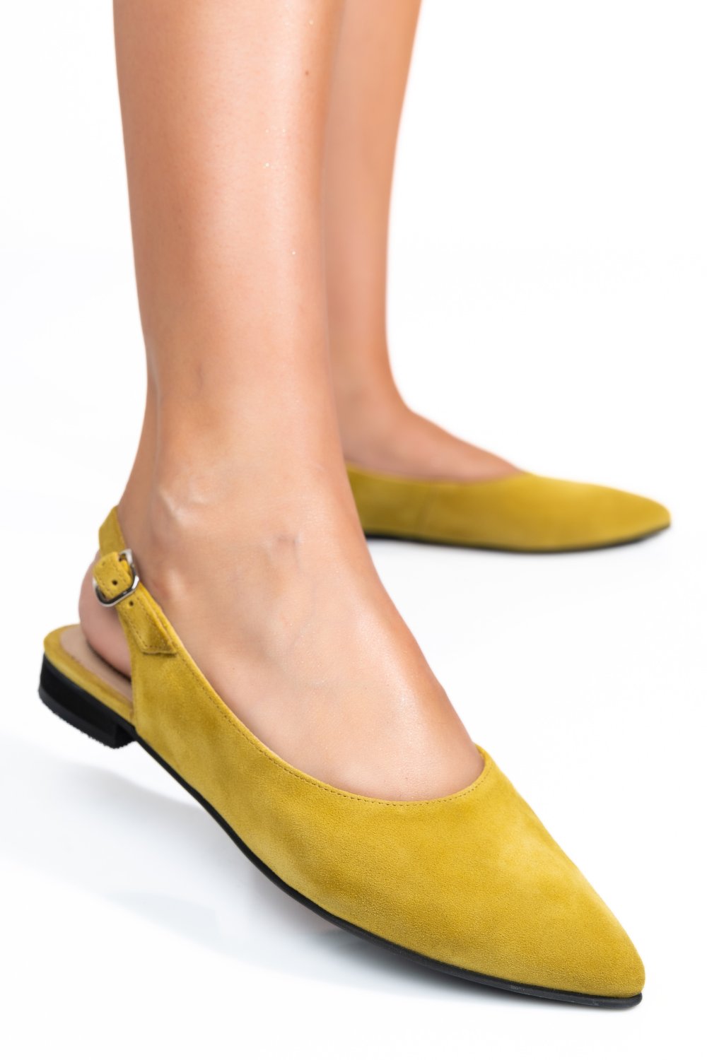 BALERINI MUSTAR PIELE NATURALA INTOARSA 3S7711