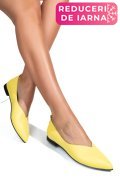 BALERINI GALBENI PIELE NATURALA 3S7733LIB
