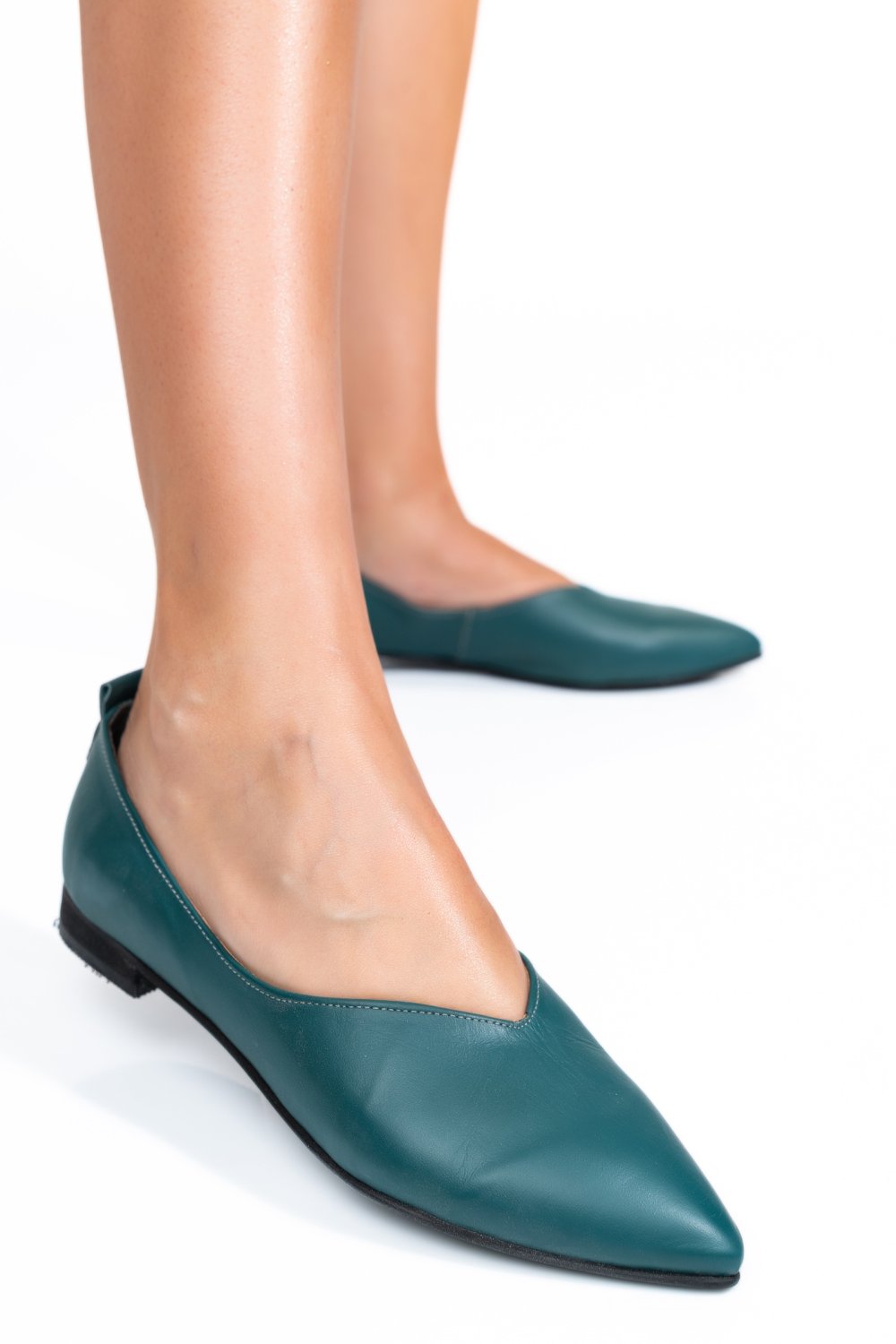 BALERINI VERDE PIELE NATURALA 3S7733LIB