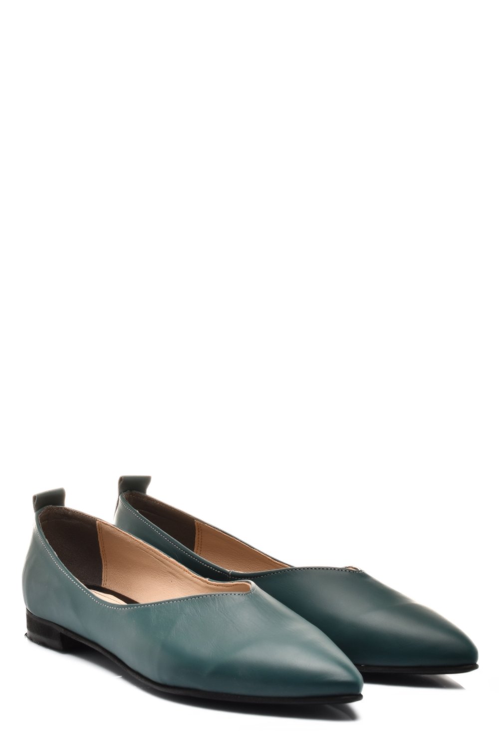 BALERINI VERDE PIELE NATURALA 3S7733LIB