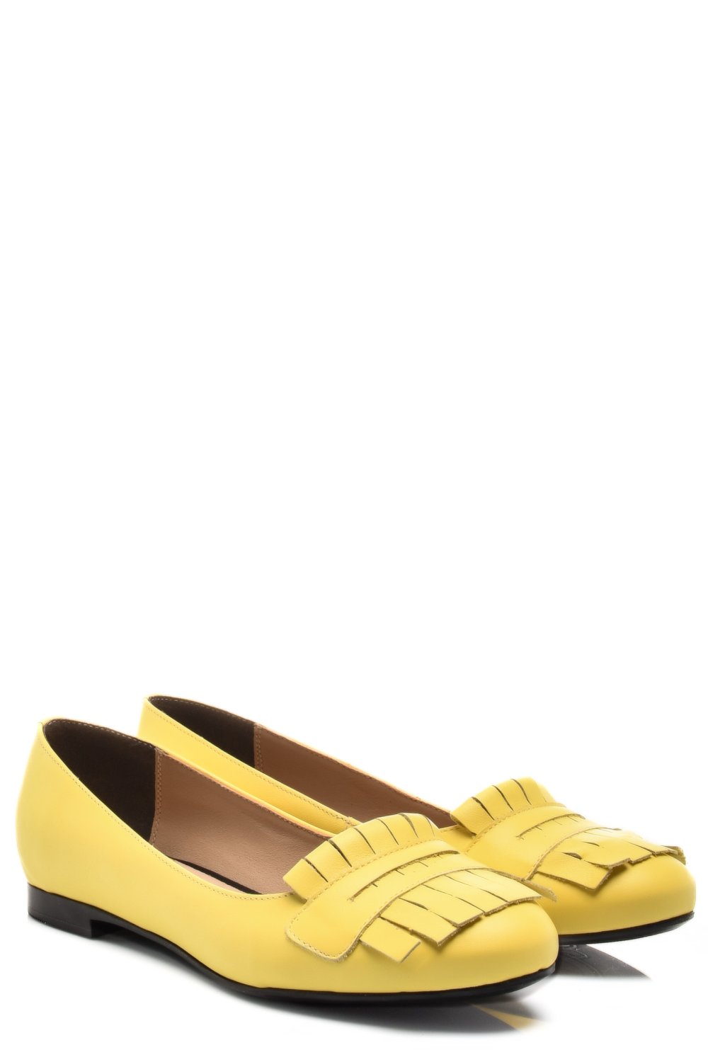 BALERINI GALBENI PIELE NATURALA 3S7703