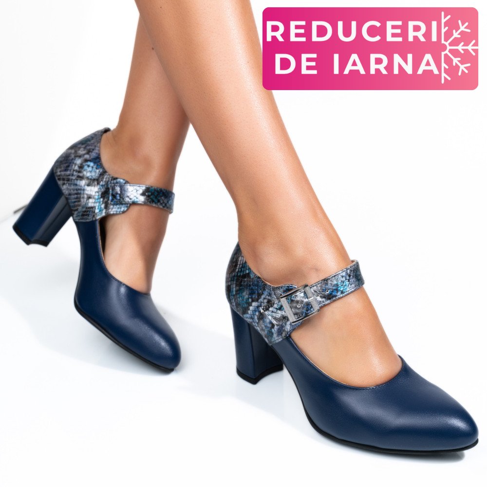 PANTOFI BLEUMARIN SNK PIELE NATURALA 1PC724