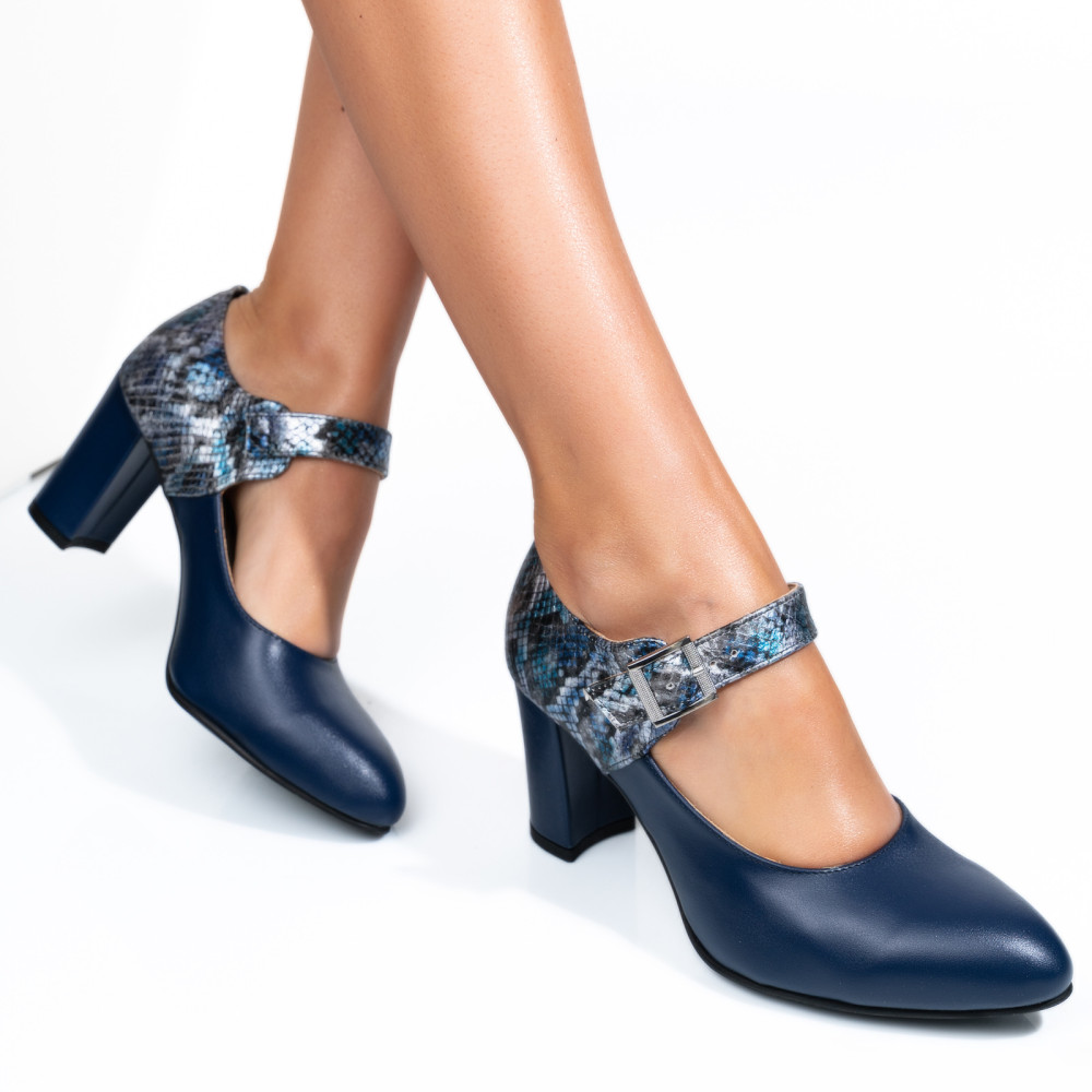 PANTOFI BLEUMARIN SNK PIELE NATURALA 1PC724