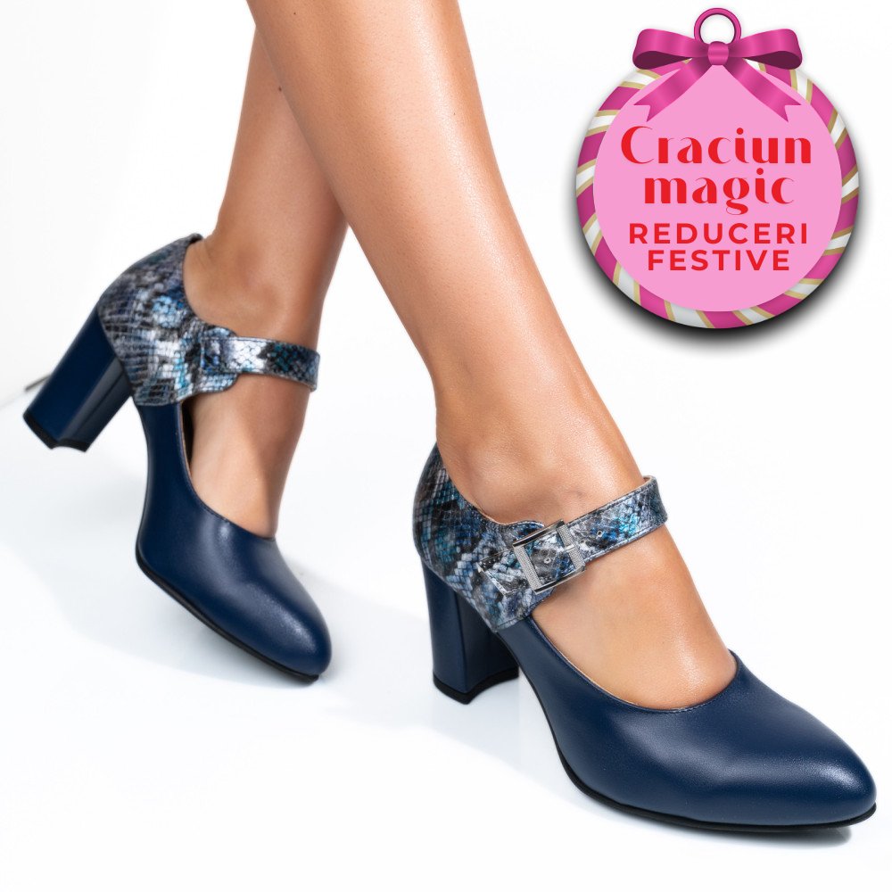 PANTOFI BLEUMARIN SNK PIELE NATURALA 1PC724