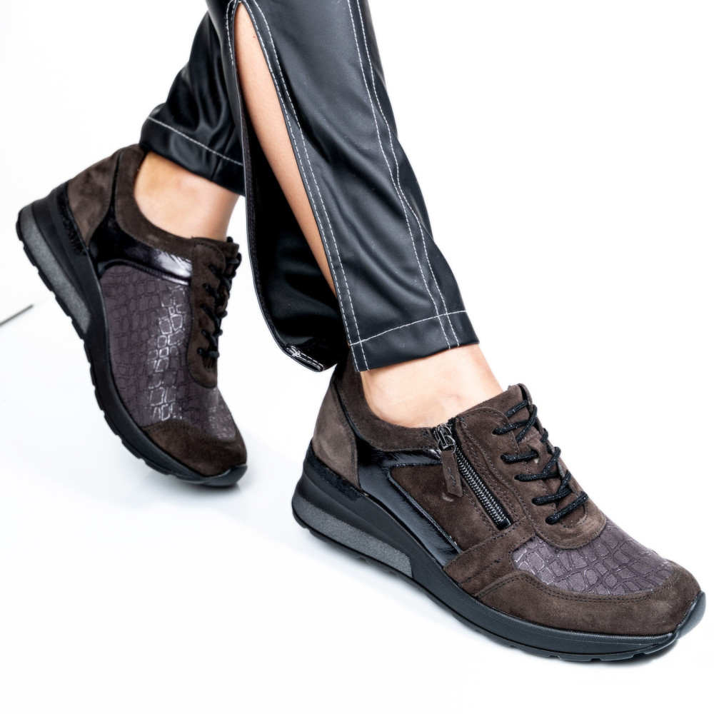 PANTOFI SPORT MARO INCHIS PIELE NATURALA 9S7739H01