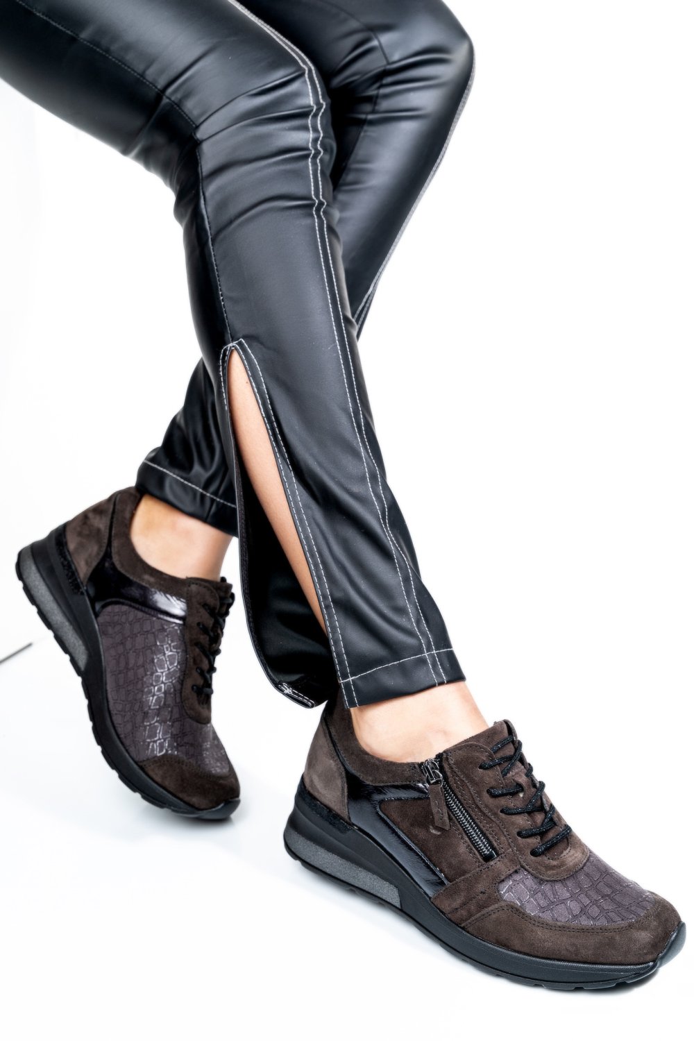 PANTOFI SPORT MARO INCHIS PIELE NATURALA 9S7739H01