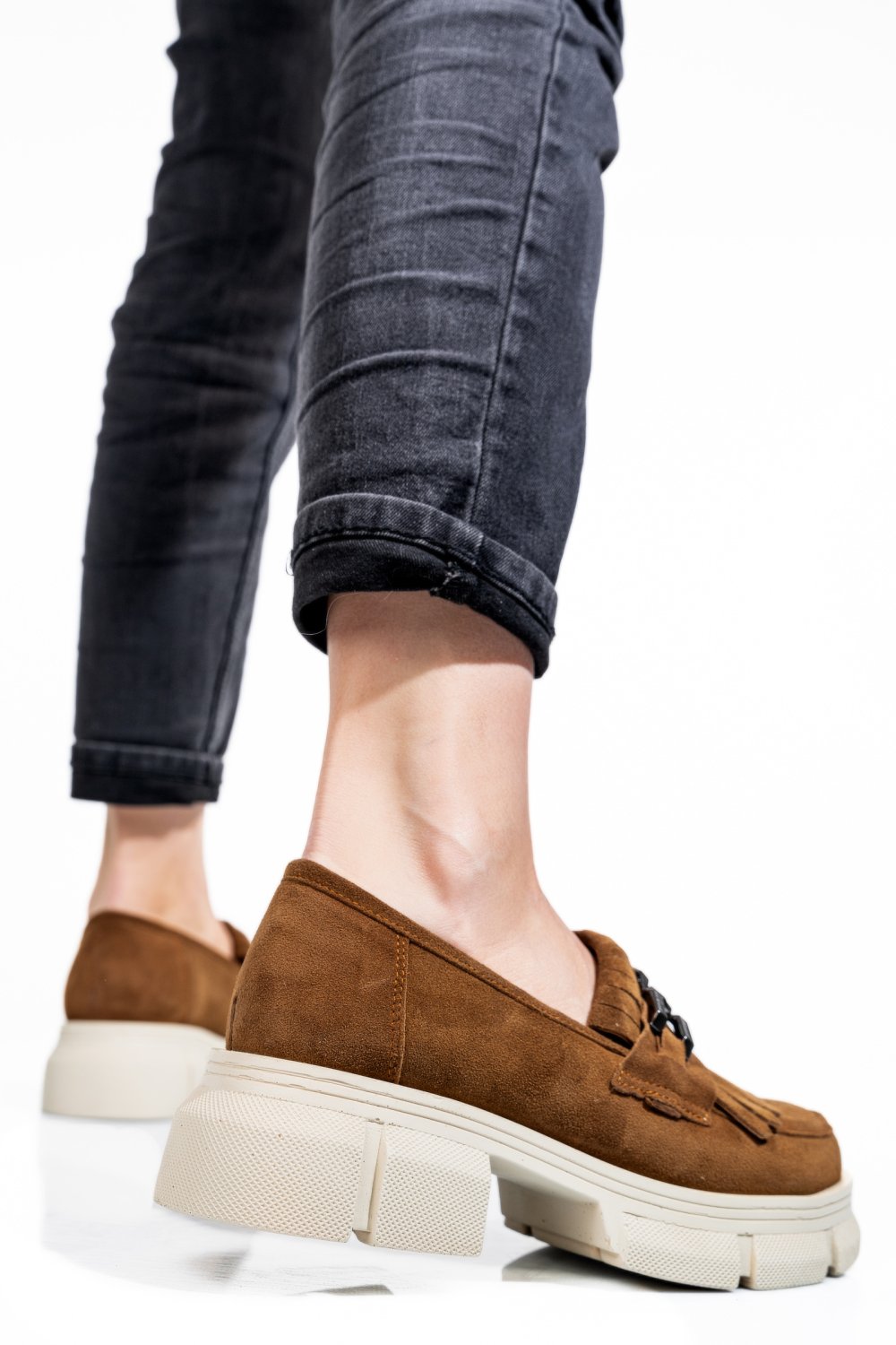 MOCASINI MARO PIELE NATURALA INTOARSA 1S7726352