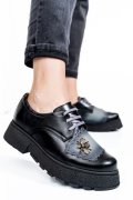 MOCASINI NEGRU GRI PIELE NATURALA 1S7724211