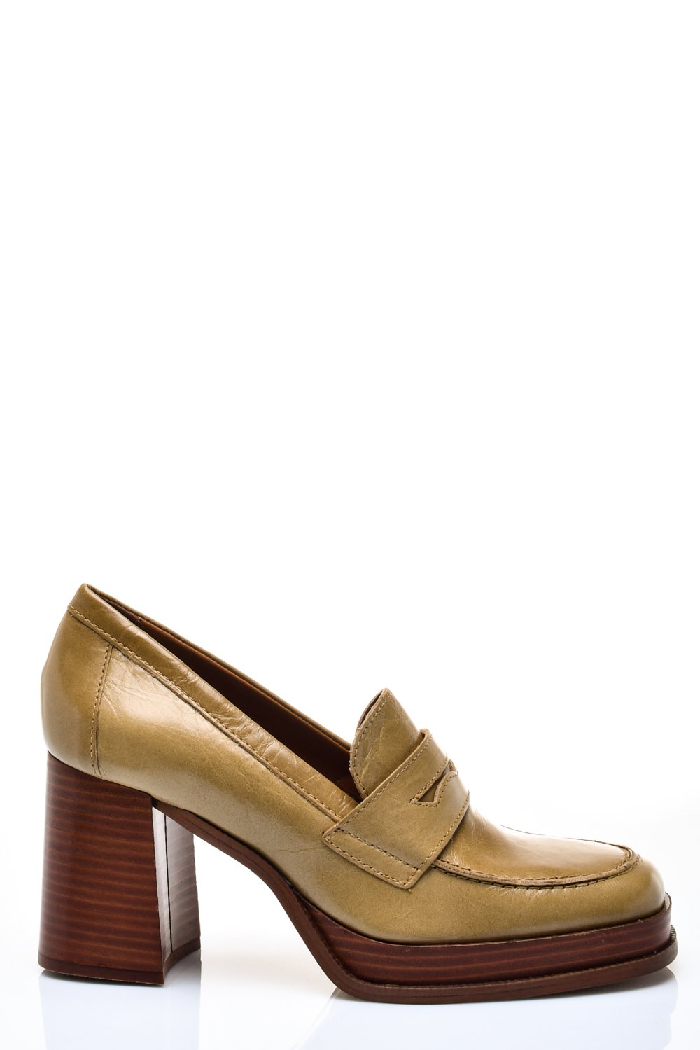 PANTOFI OLIVE PIELE NATURALA 2S770384950018