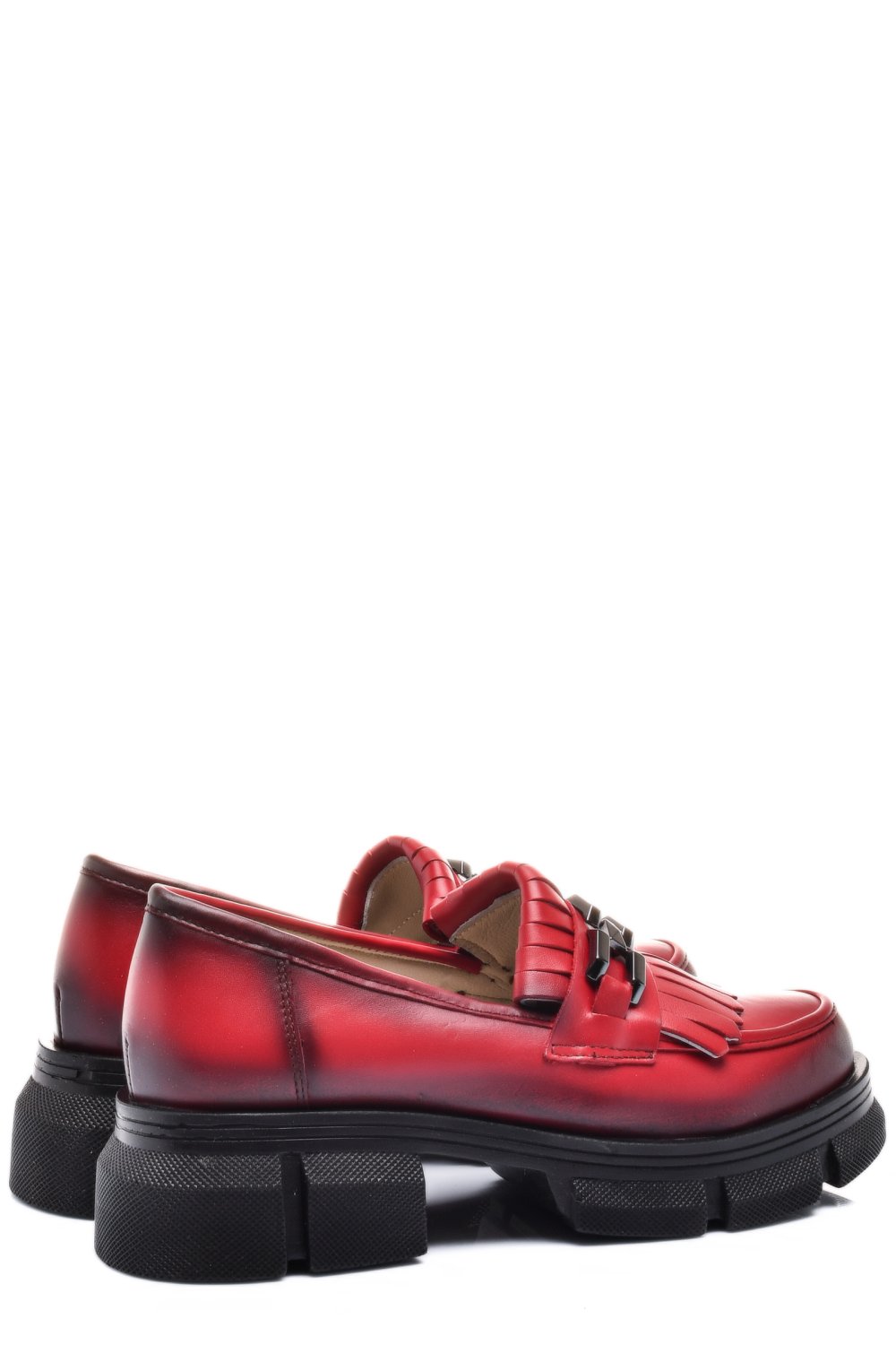 MOCASINI ROSII PIELE NATURALA 1S7726324