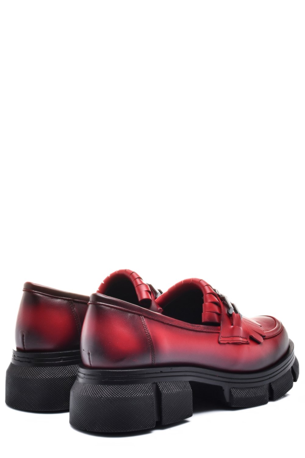 MOCASINI ROSII PIELE NATURALA 1S7726352