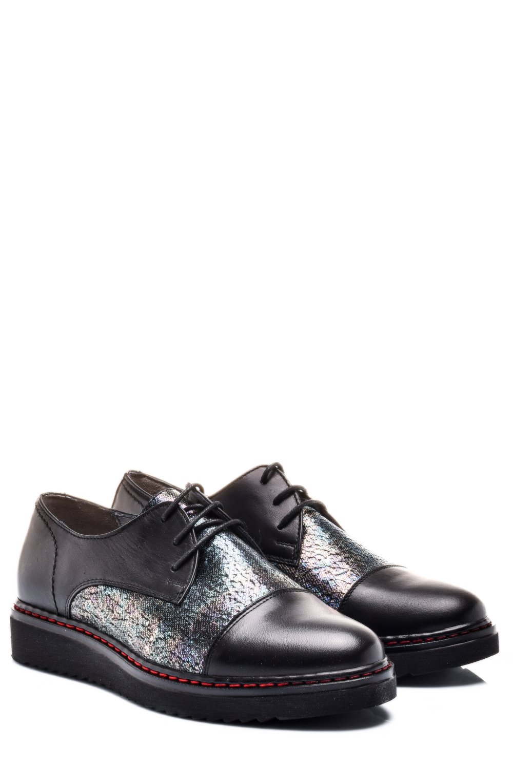 PANTOFI NEGRU COLOR PIELE NATURALA 1S7702