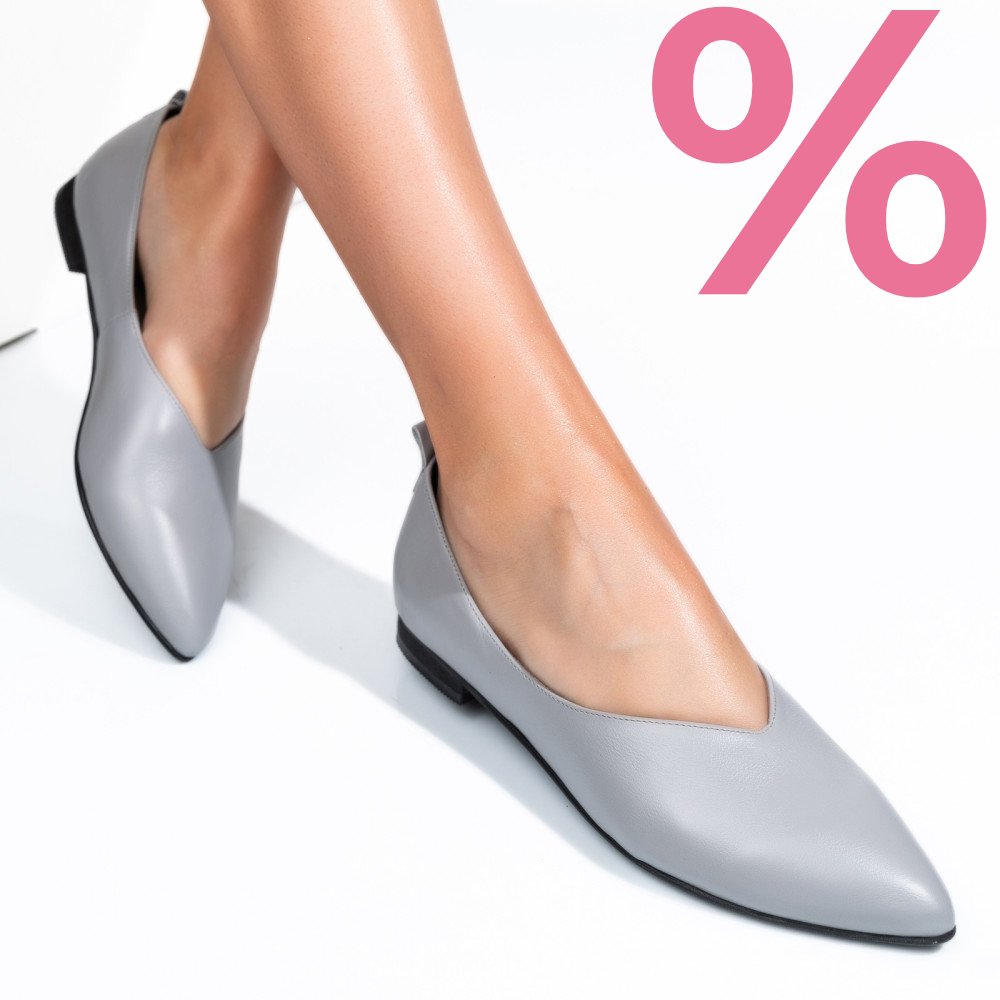 BALERINI GRI PIELE NATURALA 3S7733LIB