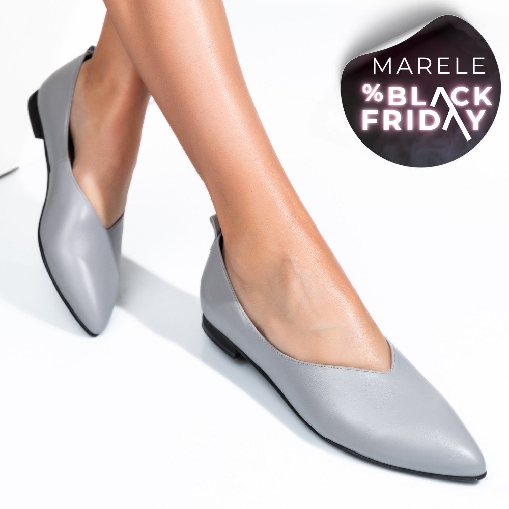 BALERINI GRI PIELE NATURALA 3S7733LIB