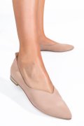 BALERINI NUDE PIELE NATURALA INTOARSA 3S7733LIB