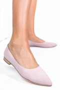 BALERINI LILA PIELE NATURALA INTOARSA 3S7707