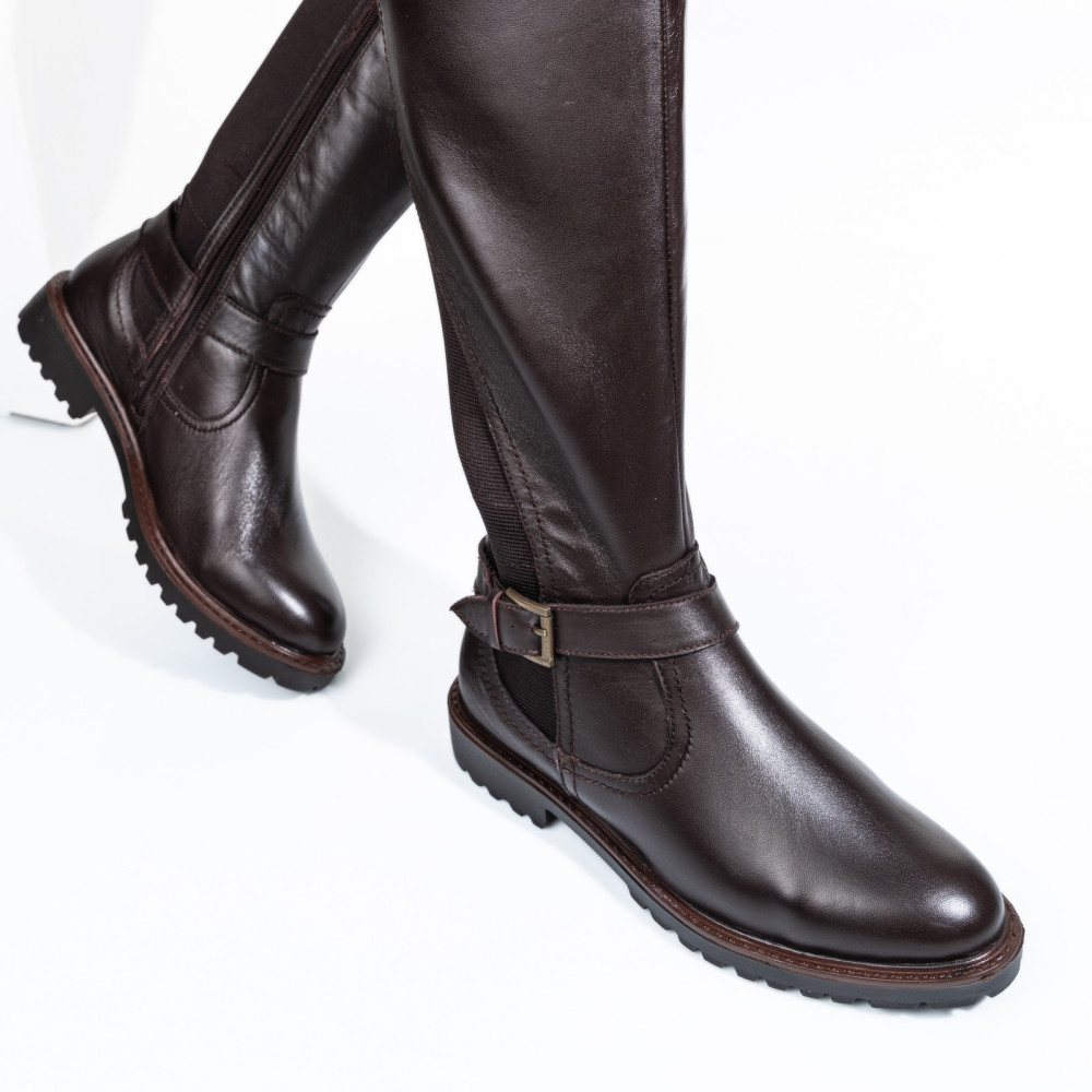 CIZME DAMA PIELE NATURALA MARO 8S77793
