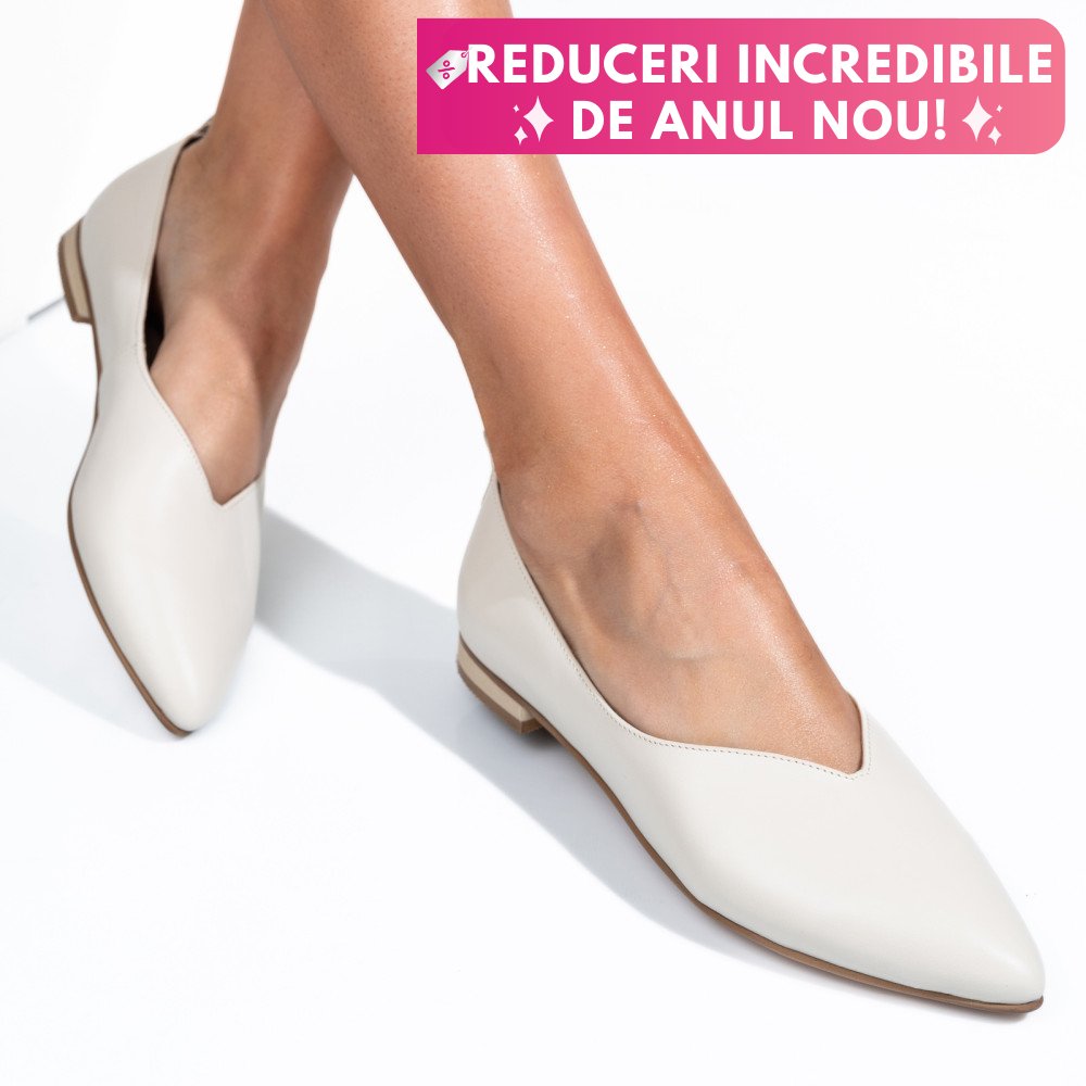 BALERINI BEJ PIELE NATURALA 3S7733LIB